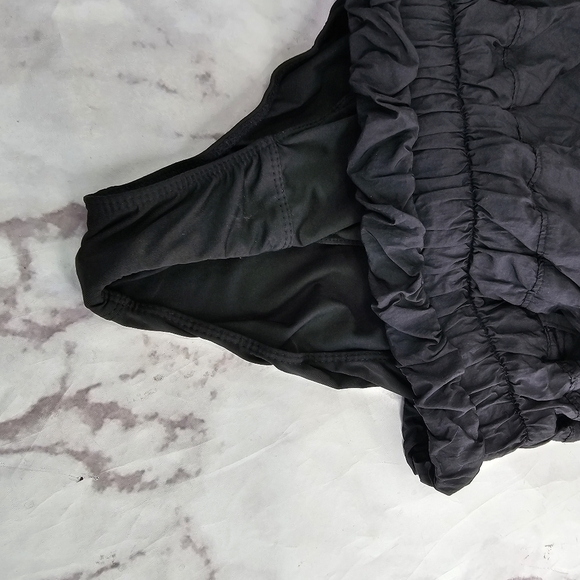 Free People Shorts Womens Medium Black Running Lined Pink 3 Inch High Rise - Picture 8 of 11